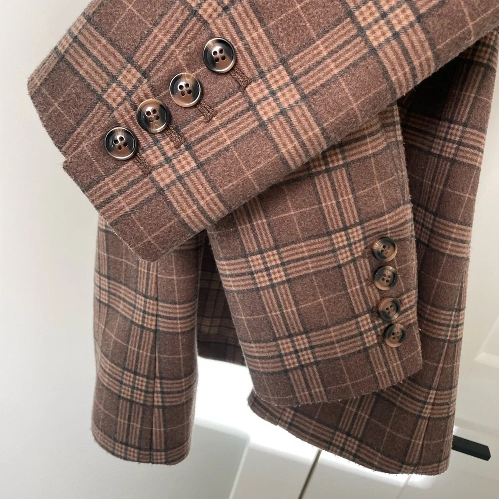 Favorite Daughter Phoebe Plaid Blazer, FDxNuuly, Large - Picture 9 of 13